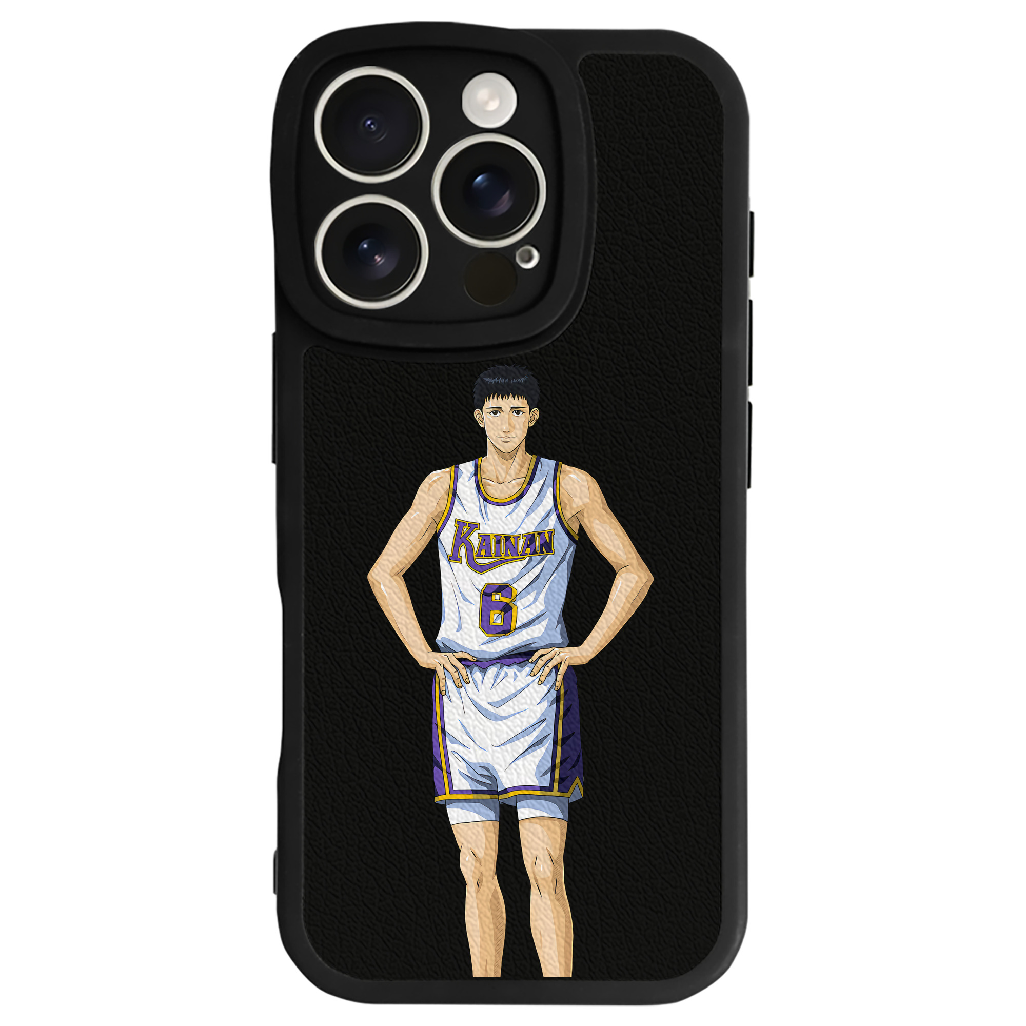 （画像用） SLAM DUNK／スラムダンク 【iPhone 16シリーズ対応】シリコンスマホケース（レザー調） 材質：シリコン